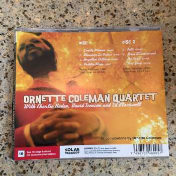 2CD The Ornette Coleman Quartet: The Love Revolution - Complete 1968 Italian Tour 292828