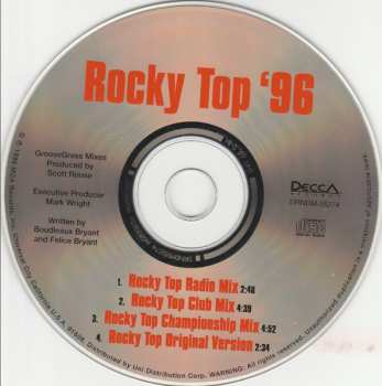 CD The Osborne Brothers: Rocky Top '96 652410