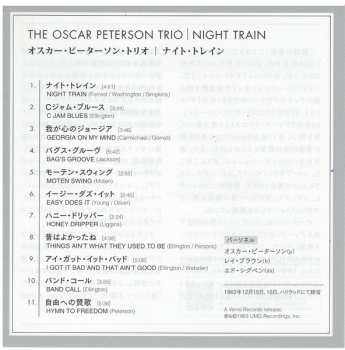 SACD The Oscar Peterson Trio: Night Train LTD 604179