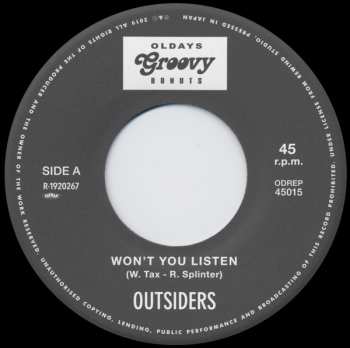 SP The Outsiders: Won't You Listen LTD 366971