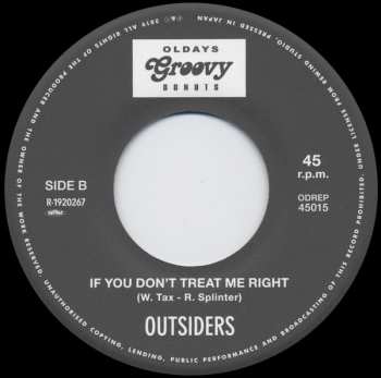 SP The Outsiders: Won't You Listen LTD 366971