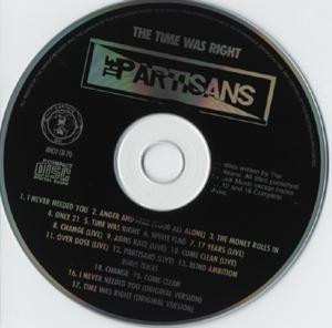 CD The Partisans: The Time Was Right 451450