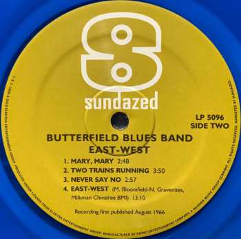 LP The Paul Butterfield Blues Band: East-West CLR 570040