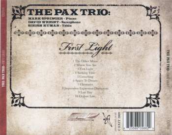 CD The Pax Trio: First Light 267035