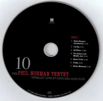 2CD The Phil Norman Tentet: 10. Totally Live At Catalina Jazz Club - In Memoriam Of Bob Florence 252063