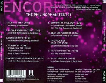 CD The Phil Norman Tentet: Encore 255401