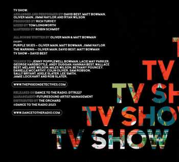 CD The Pigeon Detectives: TV Show 485022