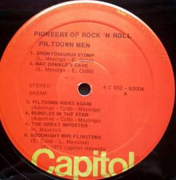 LP The Piltdown Men: Pioneers Of Rock'n Roll 620902