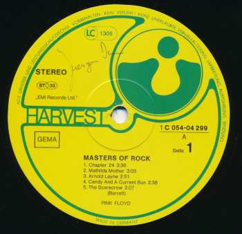 LP Pink Floyd: Masters Of Rock 531109