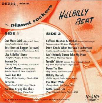 LP The Planet Rockers: Hillbilly Beat LTD 86962