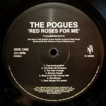 LP The Pogues: Red Roses For Me 29882