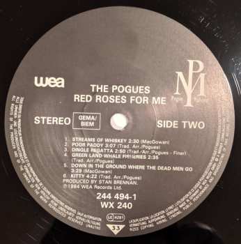 LP The Pogues: Red Roses For Me 666743