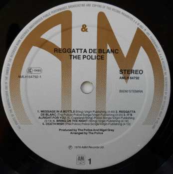 LP The Police: Reggatta De Blanc 643938