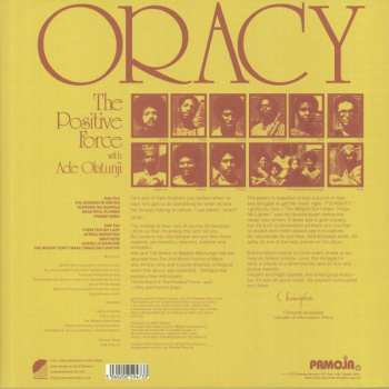 LP The Positive Force: Oracy 601512