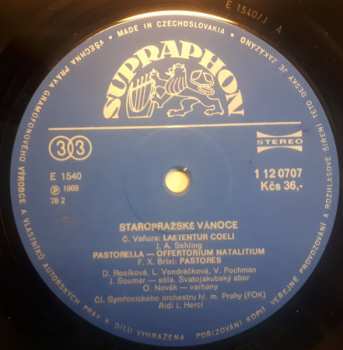 LP The Prague Symphony Orchestra: Staropražské Vánoce 651648