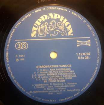 LP The Prague Symphony Orchestra: Staropražské Vánoce 651648