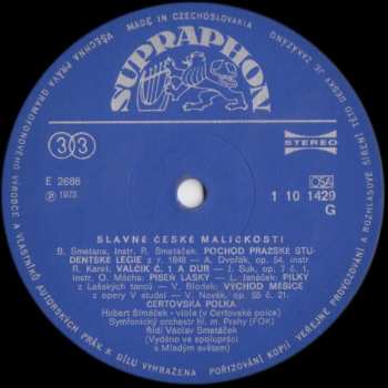 LP The Prague Symphony Orchestra: Slavné České Maličkosti 591481