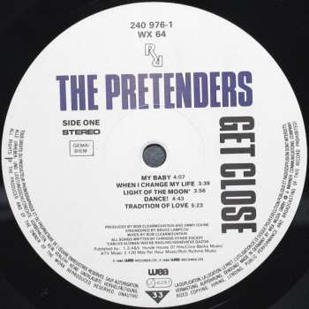 LP The Pretenders: Get Close 42443