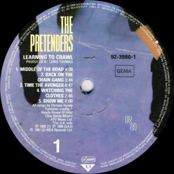 LP The Pretenders: Learning To Crawl 644805