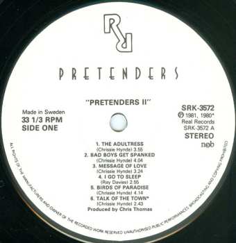 LP The Pretenders: Pretenders II 645207