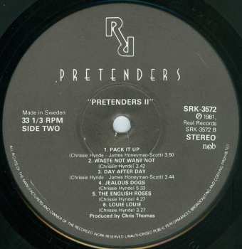 LP The Pretenders: Pretenders II 645207