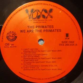 LP The Primates: We Are The Primates 624014