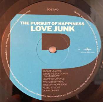 2LP The Pursuit Of Happiness: Love Junk Deluxe DLX 558475