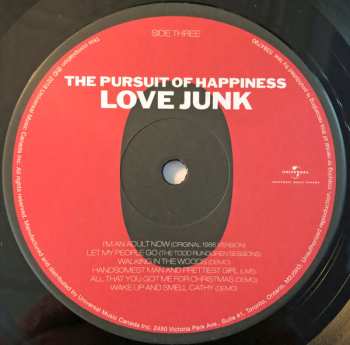 2LP The Pursuit Of Happiness: Love Junk Deluxe DLX 558475