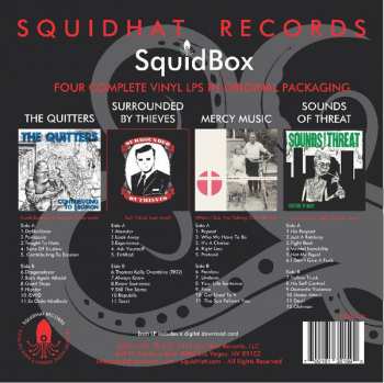 4LP The Quitters: Squidbox  85024