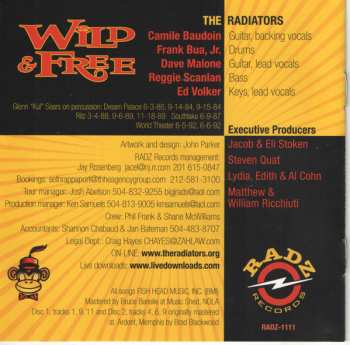 2CD The Radiators: Wild & Free 589589