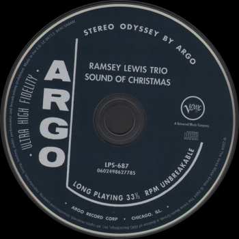 CD The Ramsey Lewis Trio: Sound Of Christmas DIGI 649480