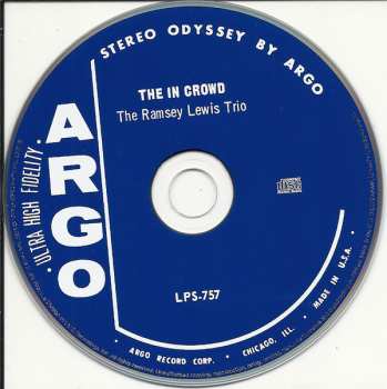 CD The Ramsey Lewis Trio: The In Crowd 596748