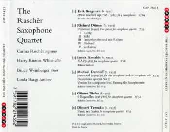 CD Rascher Saxophone Quartet: The Raschèr Saxophone Quartet 637764