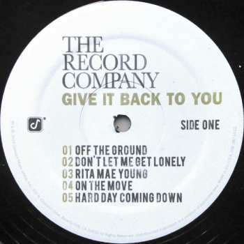 LP The Record Company: Give It Back To You  315643