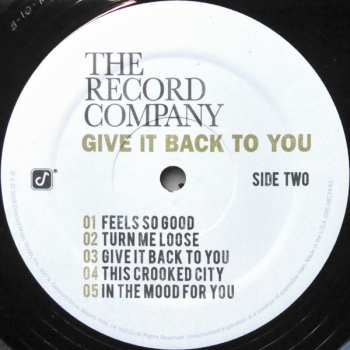 LP The Record Company: Give It Back To You  315643