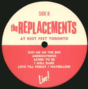 2LP The Replacements: Live! At Riot Fest Toronto LTD 591723