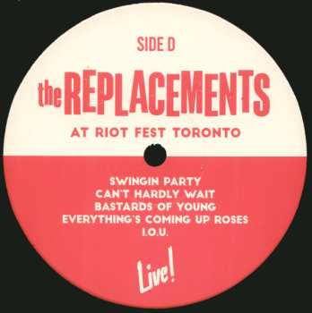 2LP The Replacements: Live! At Riot Fest Toronto LTD 591723