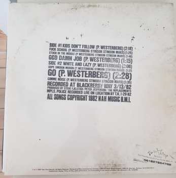 LP The Replacements: Stink ("Kids Don't Follow" Plus Seven) 648915