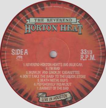 LP Reverend Horton Heat: Live In Houston CLR | LTD 585884