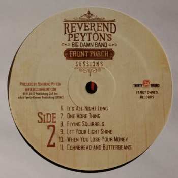 LP The Reverend Peyton's Big Damn Band: Front Porch Sessions 570287