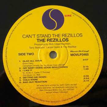 LP The Rezillos: Can't Stand The Rezillos 551872