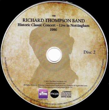 2CD Richard Thompson Band: Historic Classic Concert - Live In Nottingham 1986 566992