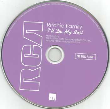 CD The Ritchie Family: I'll Do My Best 288388