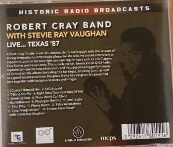 CD The Robert Cray Band: Live... Texas '87 510123