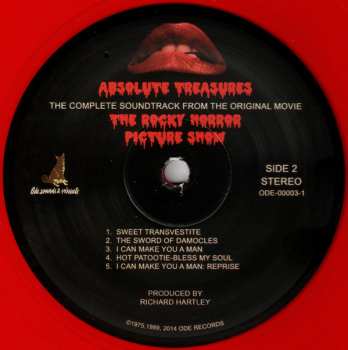 2LP "The Rocky Horror Picture Show" Original Cast: The Rocky Horror Picture Show: Absolute Treasures (The Complete Soundtrack From The Original Movie) CLR 82333