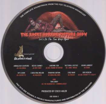 CD The Rocky Horror Picture Show Fox Television Cast: The Rocky Horror Picture Show (Let's Do The Time Warp Again) 639475