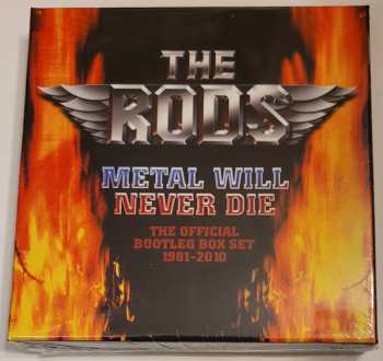 4CD The Rods: Metal Will Never Die - Official Bootleg Box Set 1981-2010 560820