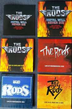 4CD The Rods: Metal Will Never Die - Official Bootleg Box Set 1981-2010 560820