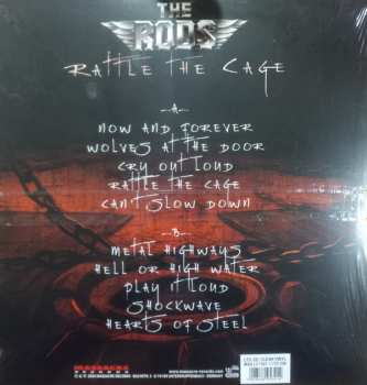 LP The Rods: Rattle The Cage CLR | LTD 548351