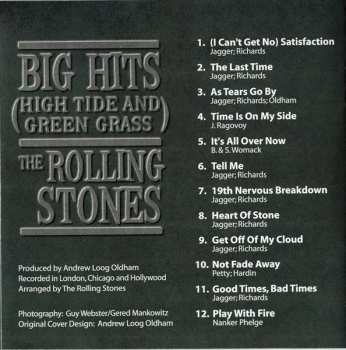 CD The Rolling Stones: Big Hits (High Tide And Green Grass) 669666